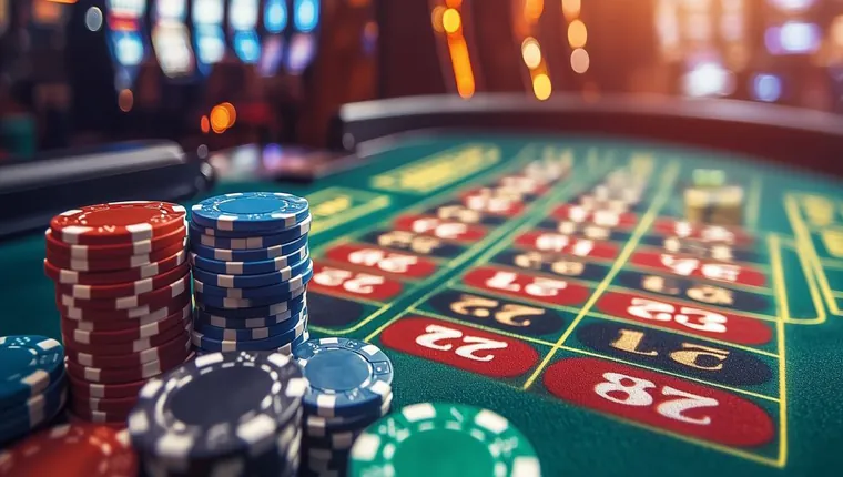 Diverse group of happy online casino players